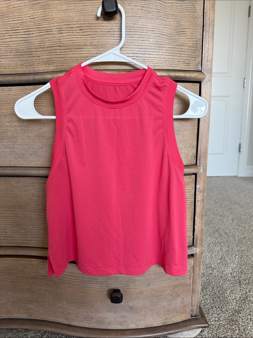 lululemon athletica Coral Pink Sleeveless Performance Tank